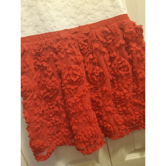 CHILDREN'S PLACE FLORAL SKIRT DRESS SIZE 4T - Picture 4 of 8